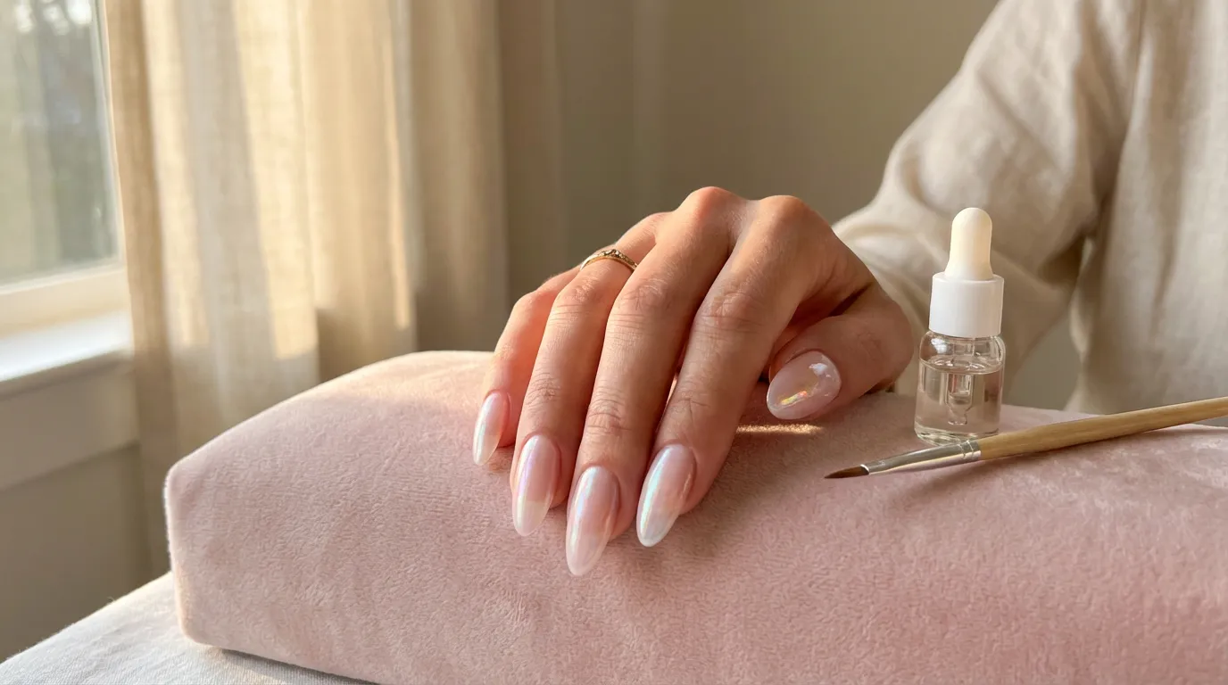 Sheer Nails Are Taking Over Salon Books