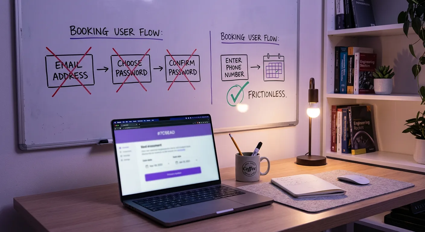 Salon Booking Without an Account: The Tradeoff We Made